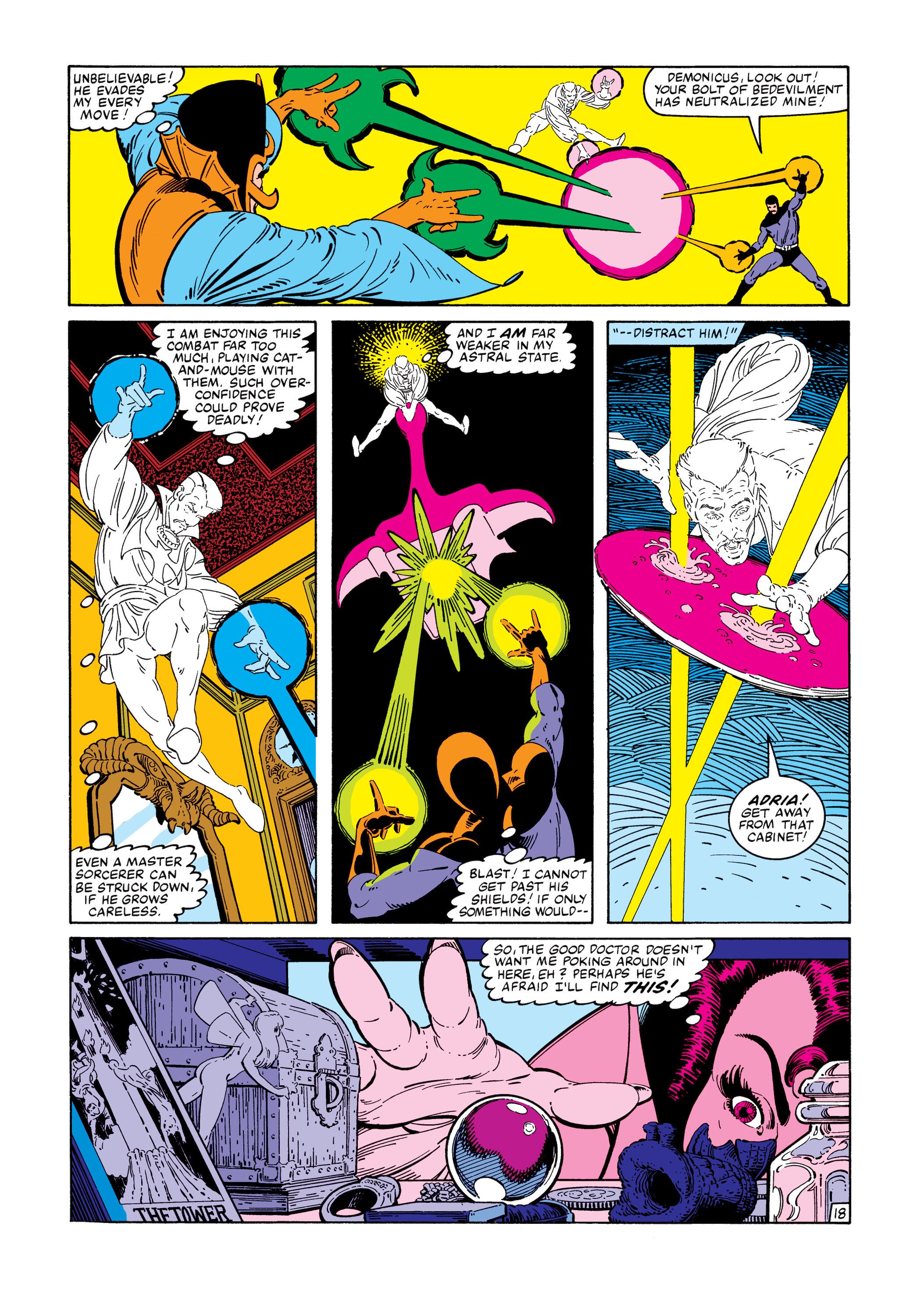 Read online Marvel Masterworks: Doctor Strange comic -  Issue # TPB 9 (Part 3) - 34