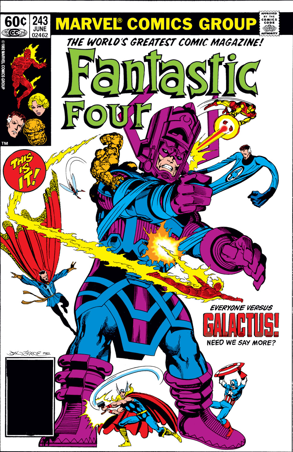 Read online Fantastic Four (1961) comic -  Issue #243 - 1