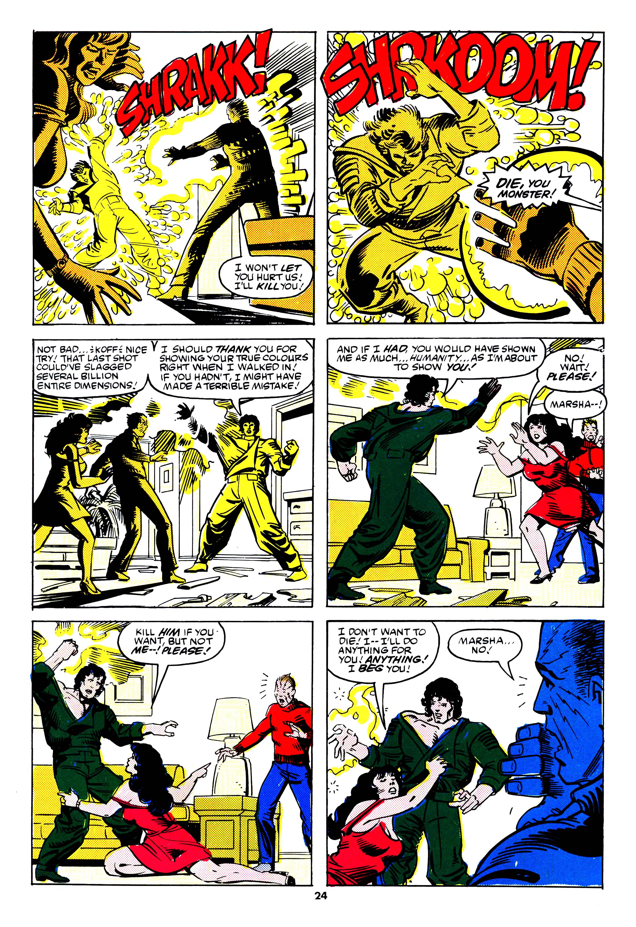Read online Secret Wars (1985) comic -  Issue #73 - 24
