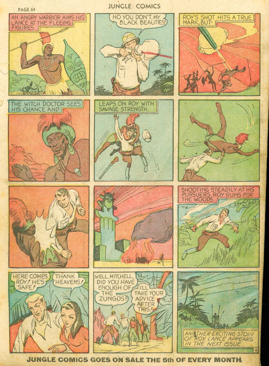 Read online Jungle Comics comic -  Issue #4 - 67