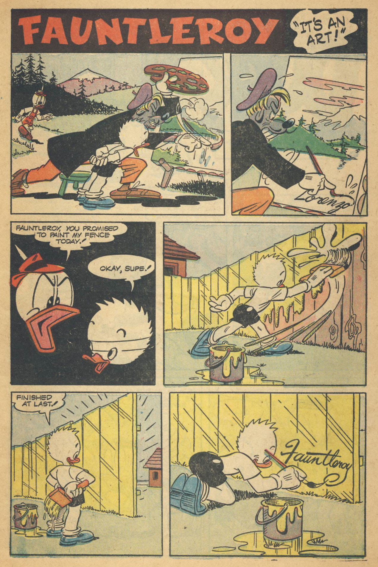 Read online Super Duck Comics comic -  Issue #54 - 7