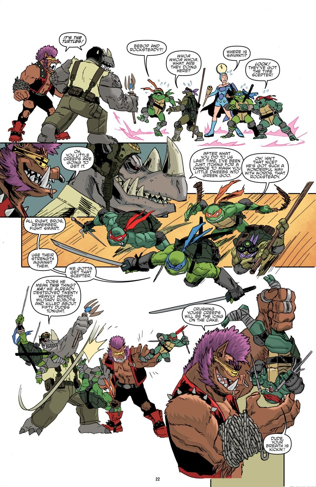 Read online Teenage Mutant Ninja Turtles: The IDW Collection comic -  Issue # TPB 8 (Part 1) - 22