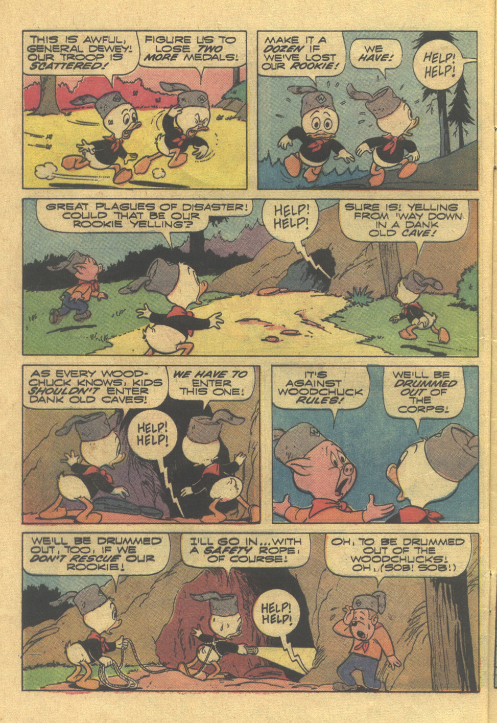 Read online Huey, Dewey, and Louie Junior Woodchucks comic -  Issue #11 - 12