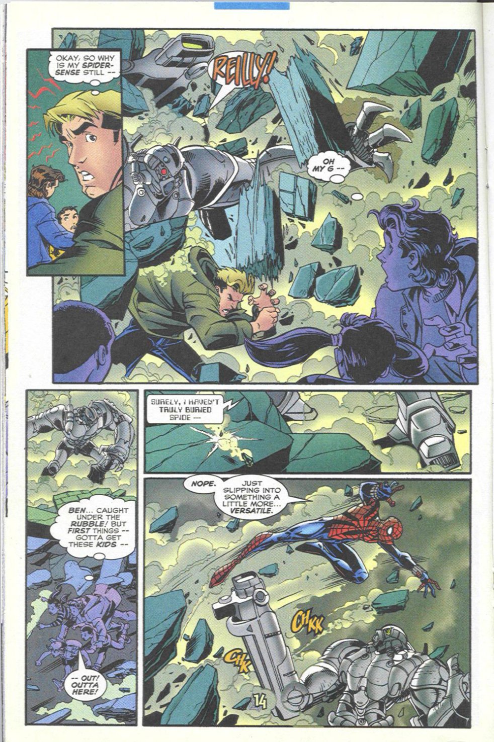 Read online The Sensational Spider-Man (1996) comic -  Issue #11 - 15