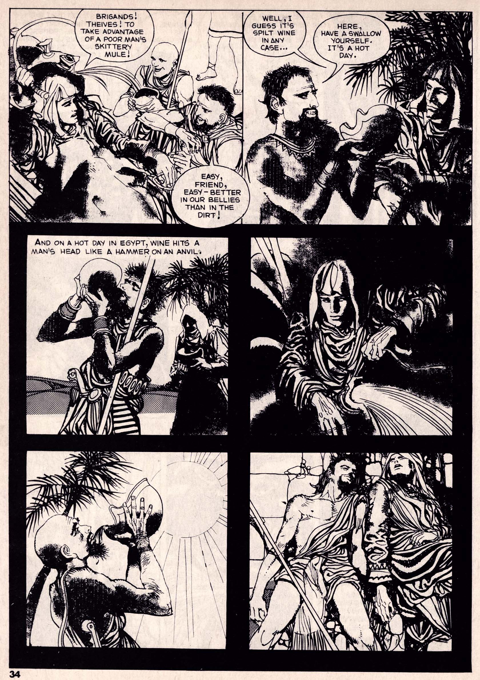 Read online Vampirella (1969) comic -  Issue #13 - 34