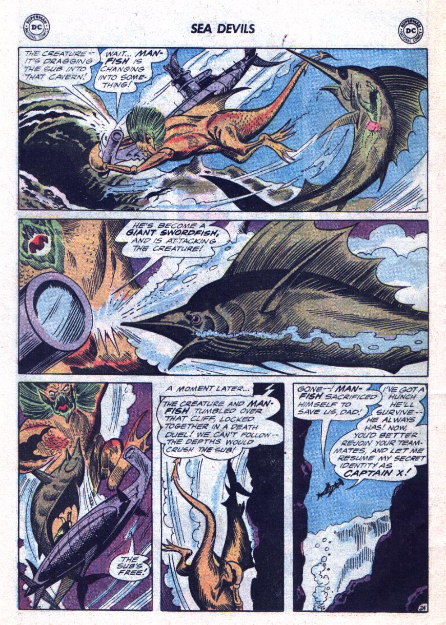 Read online Sea Devils comic -  Issue #24 - 33