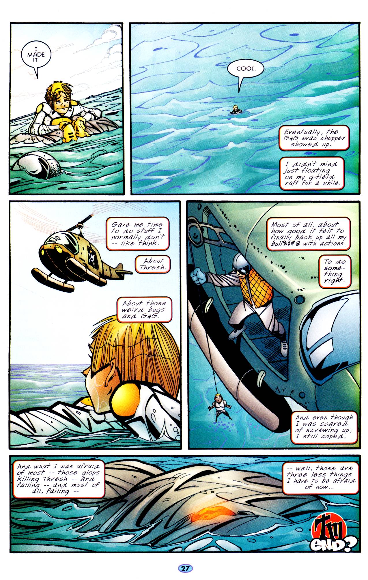 Read online Troublemakers comic -  Issue #6 - 23