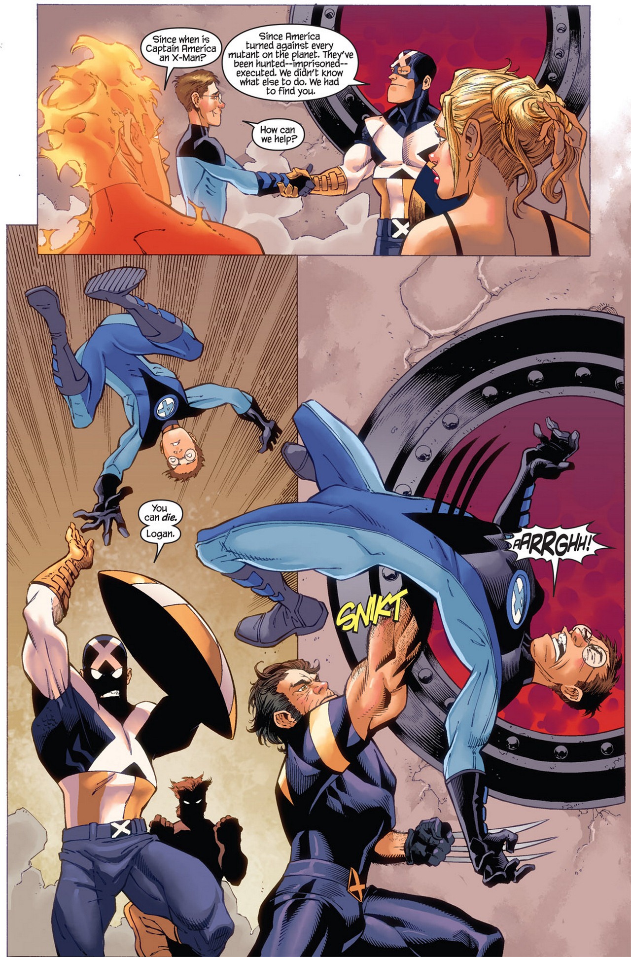 Read online Ultimate X-Men/Ultimate Fantastic Four Annual comic -  Issue # Full - 11