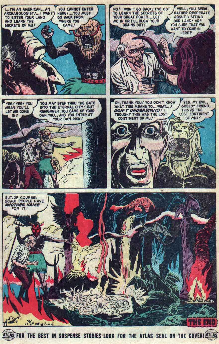 Read online Adventures into Weird Worlds comic -  Issue #13 - 15