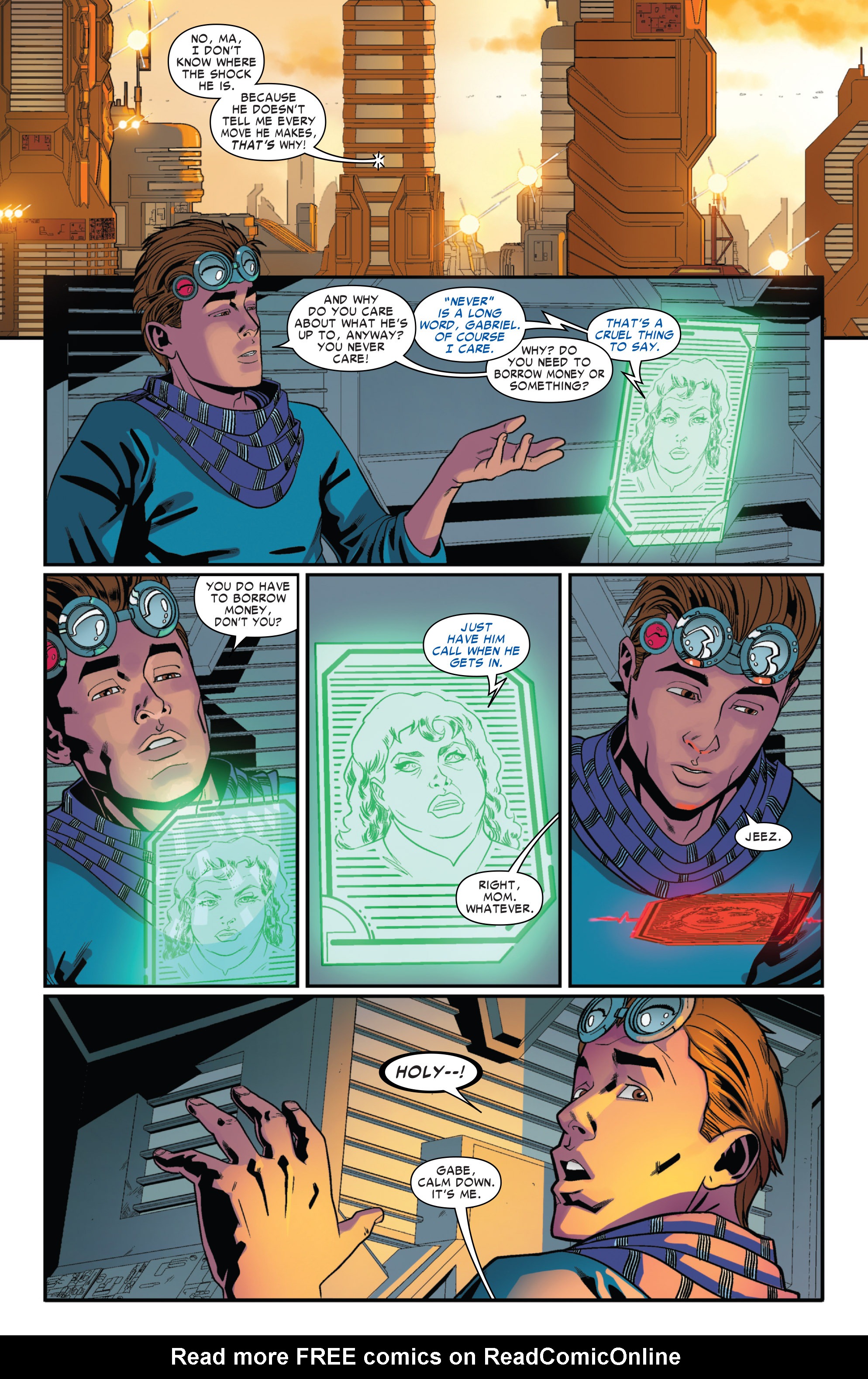 Read online Spider-Man 2099 (2014) comic -  Issue #6 - 6