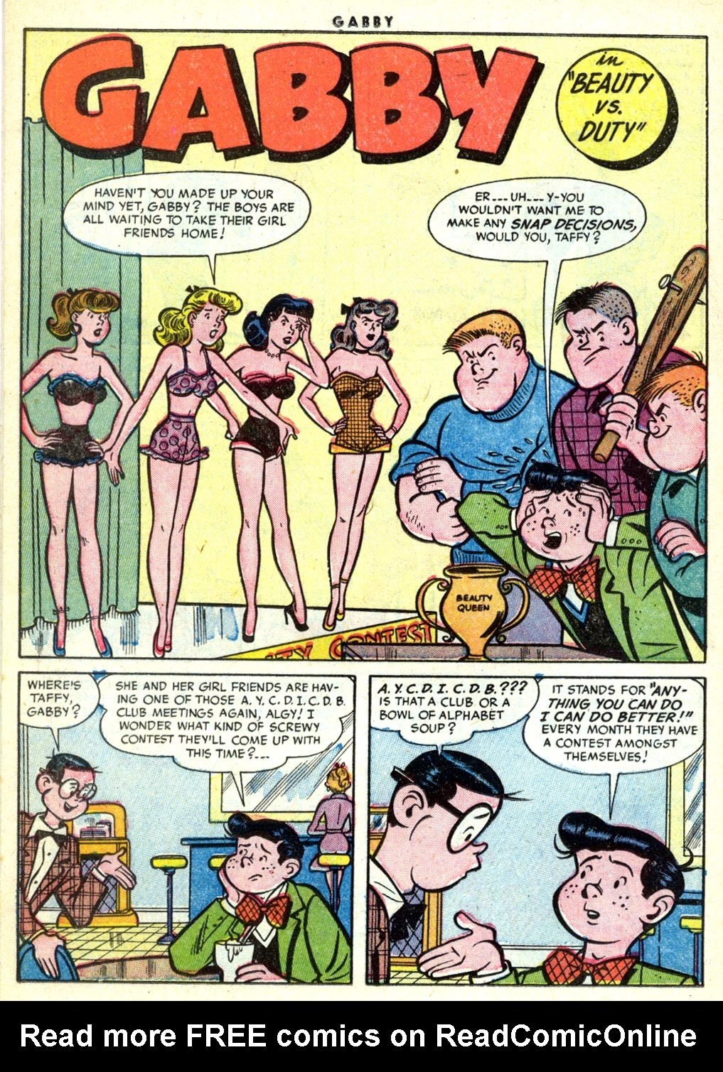 Read online Gabby comic -  Issue #8 - 18