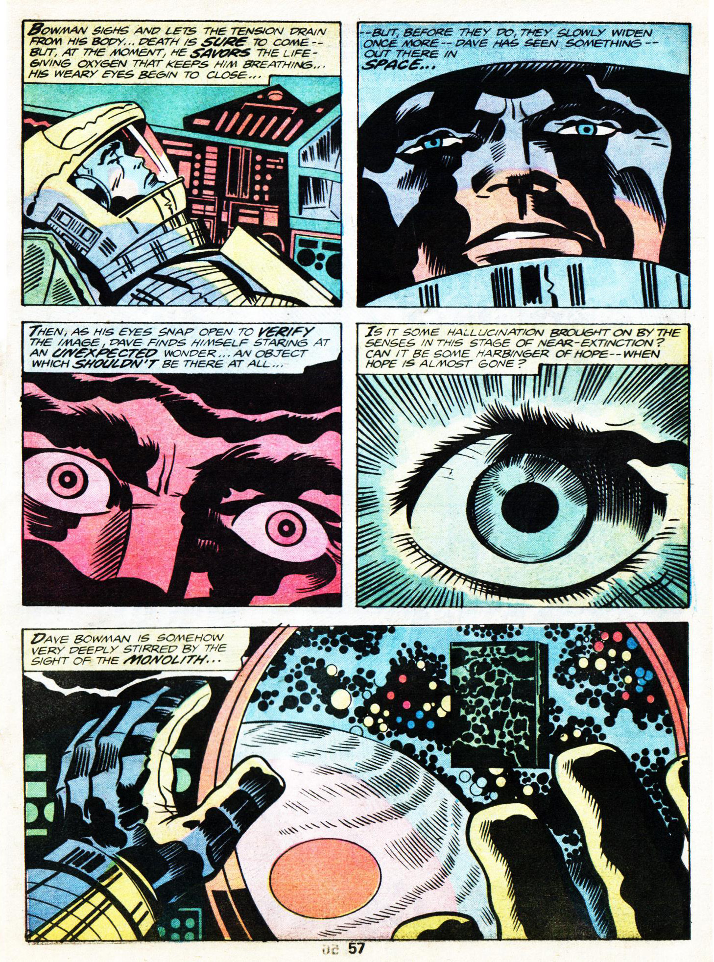 Read online 2001: A Space Odyssey [Marvel Treasury Special] comic -  Issue #2001: A Space Odyssey [Marvel Treasury Special] Full - 55