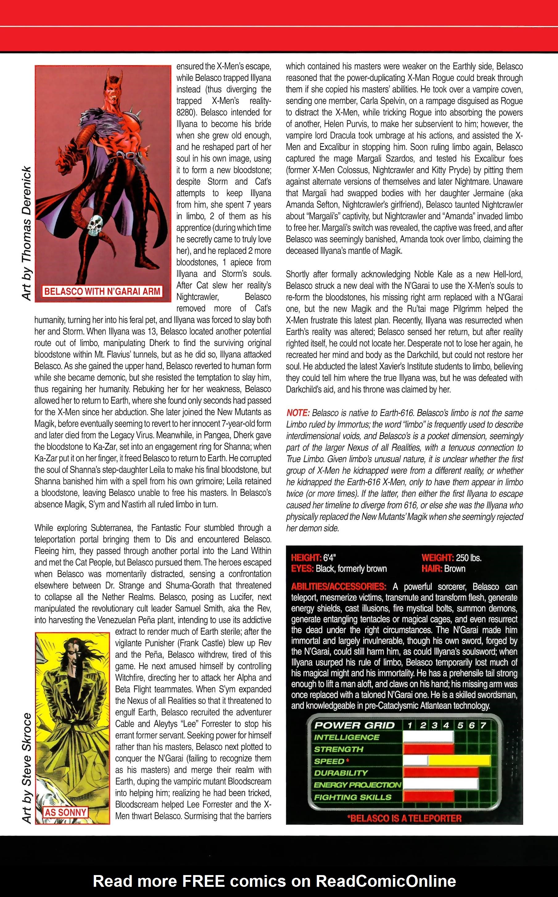 Read online Official Handbook of the Marvel Universe A to Z comic -  Issue # TPB 1 (Part 2) - 85
