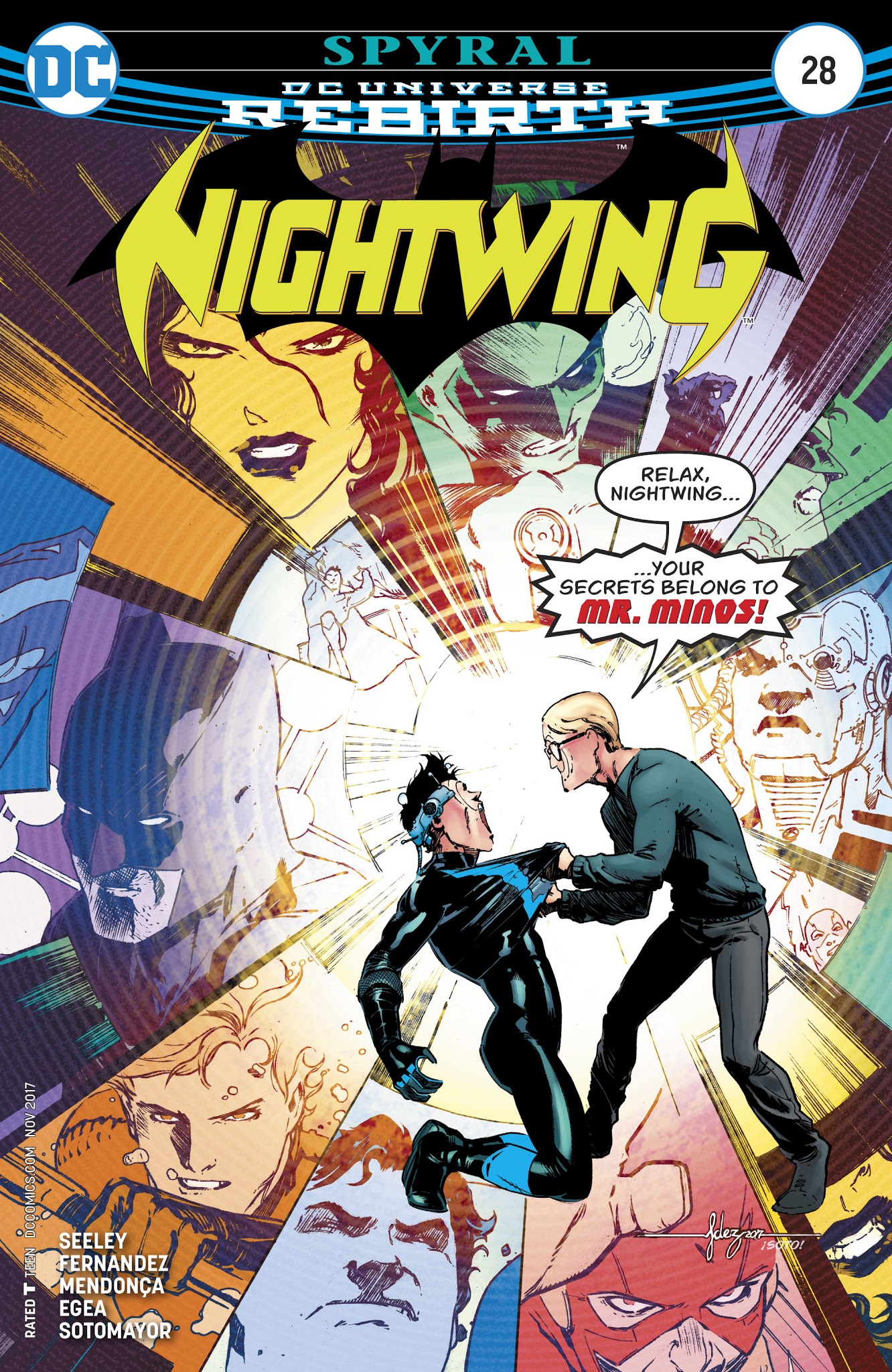 Read online Nightwing (2016) comic -  Issue #28 - 1