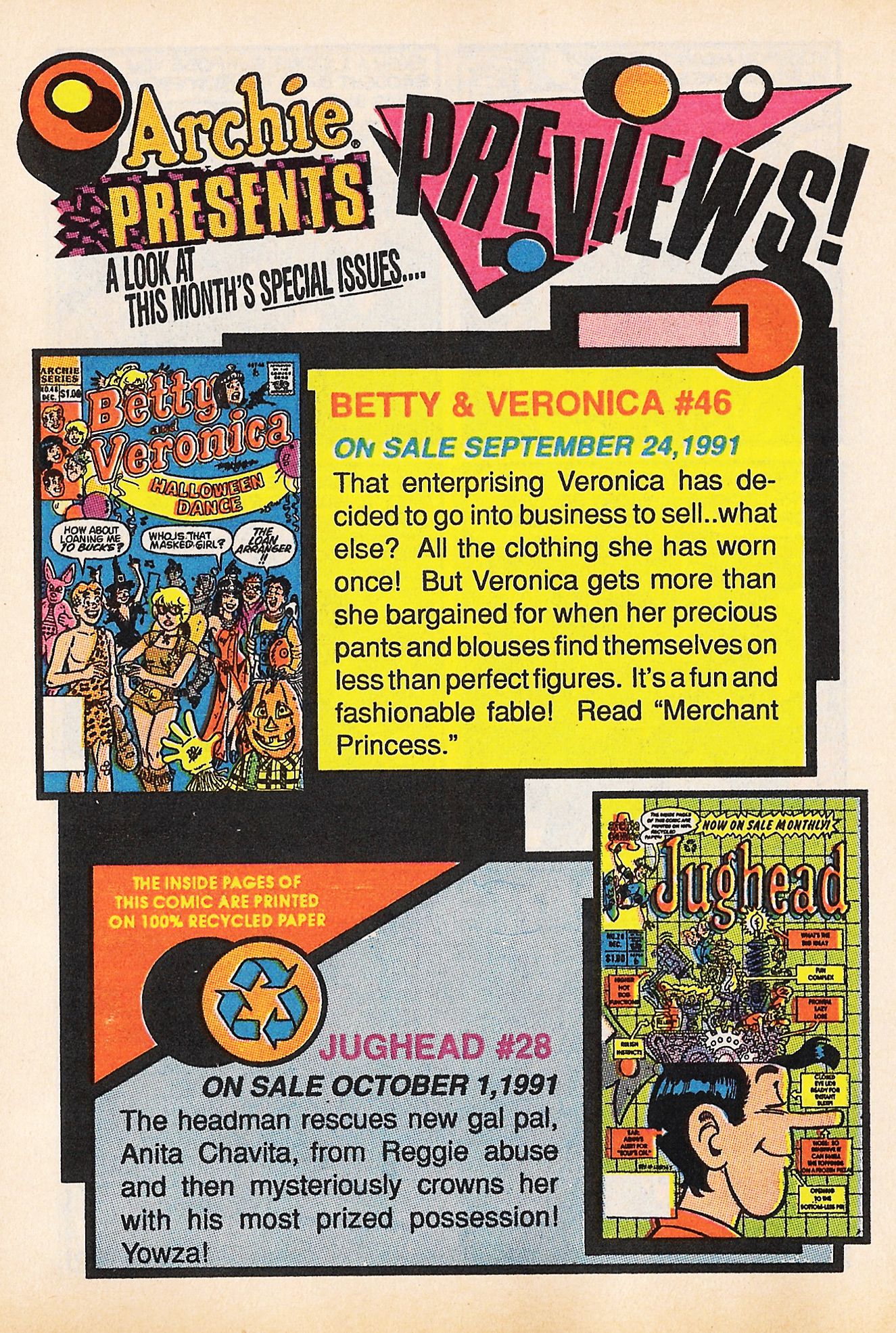 Read online Betty and Veronica Digest Magazine comic -  Issue #52 - 114