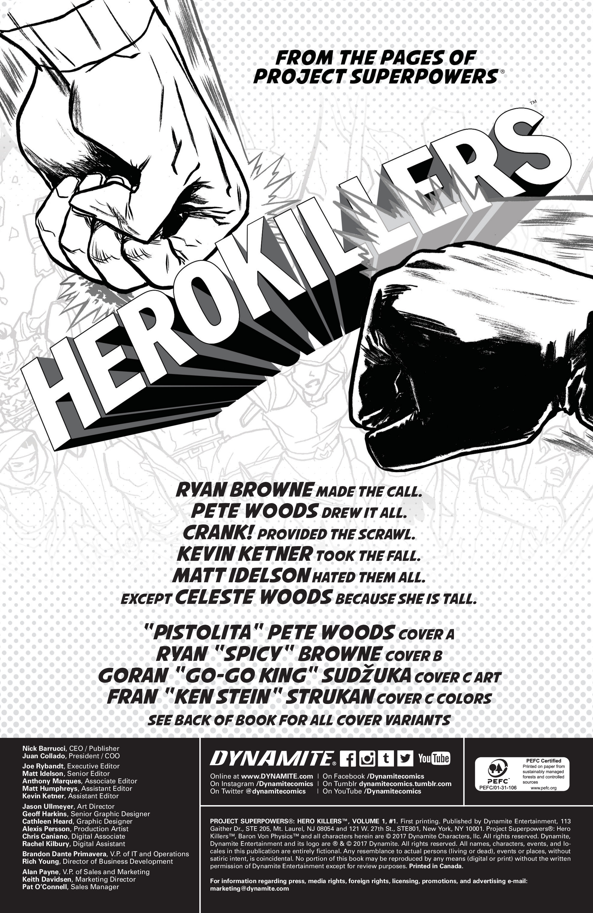 Read online Project Superpowers: Hero Killers comic -  Issue #1 - 4
