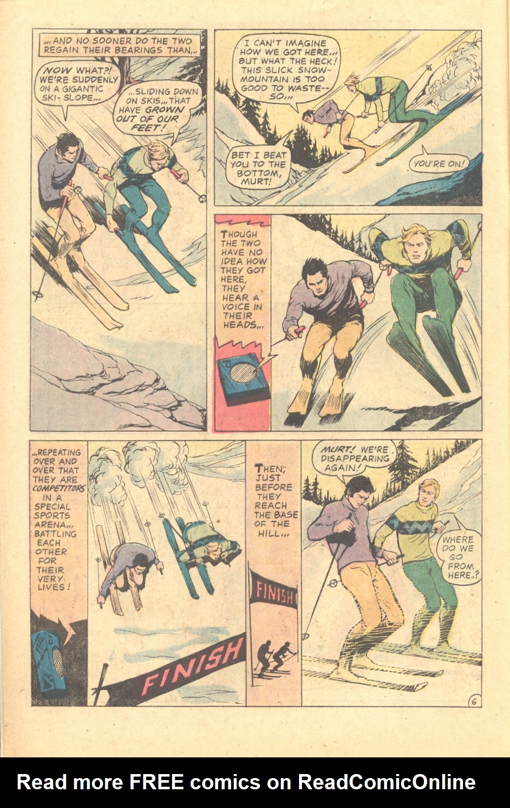 Read online Strange Sports Stories (1973) comic -  Issue #6 - 7