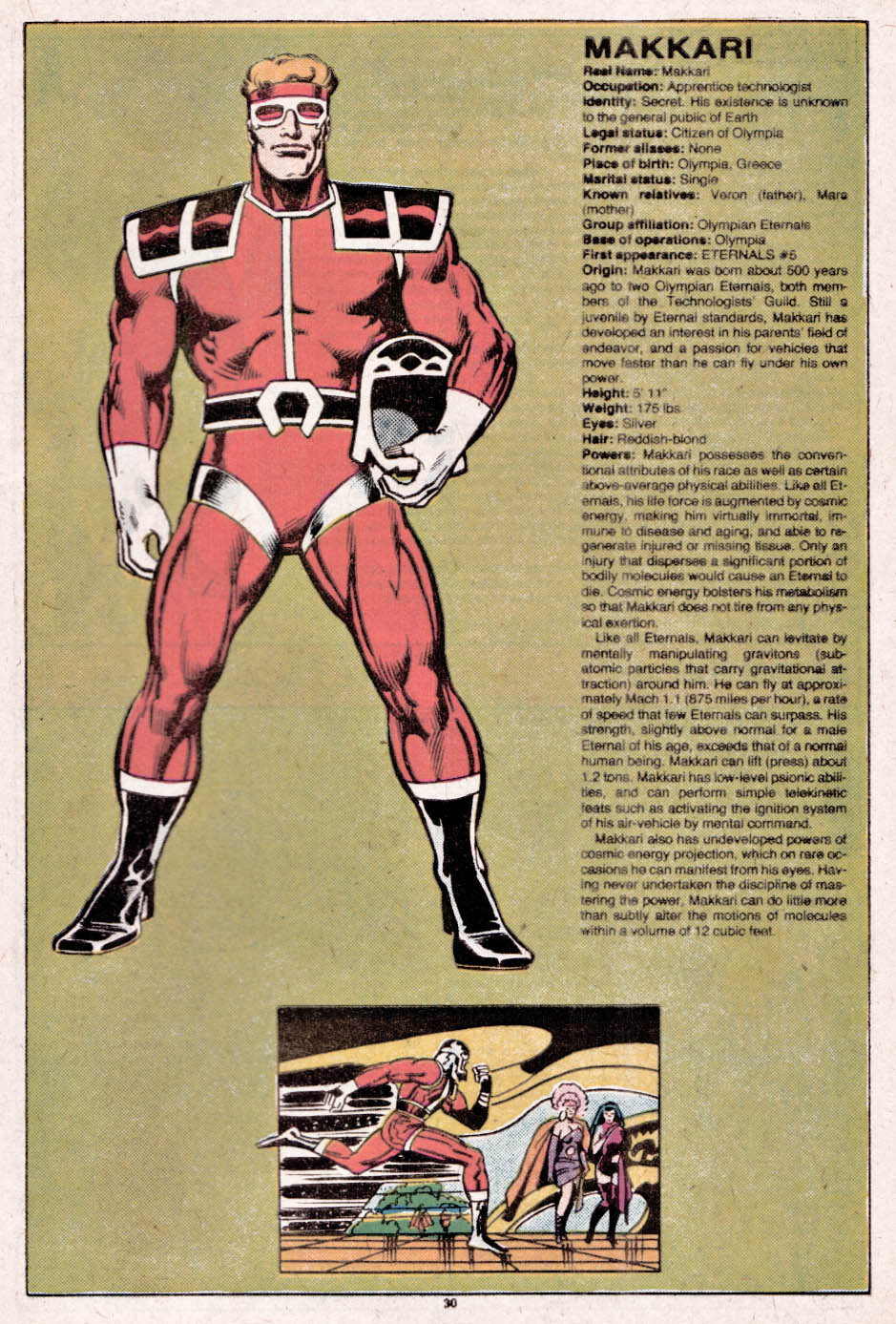 Read online The Official Handbook of the Marvel Universe comic -  Issue #6 - 31