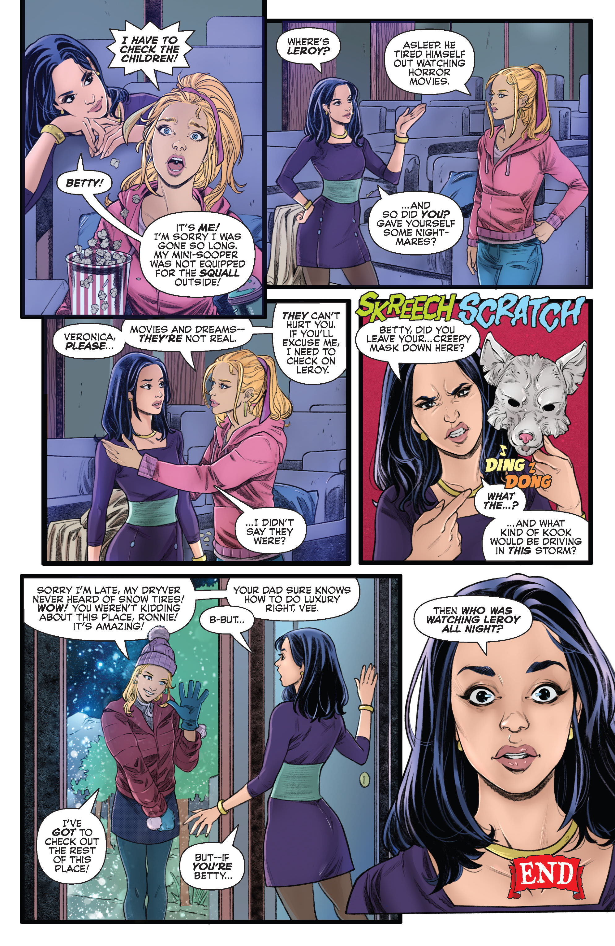 Read online Chilling Adventures Presents Betty: The Final Girl comic -  Issue # Full - 22