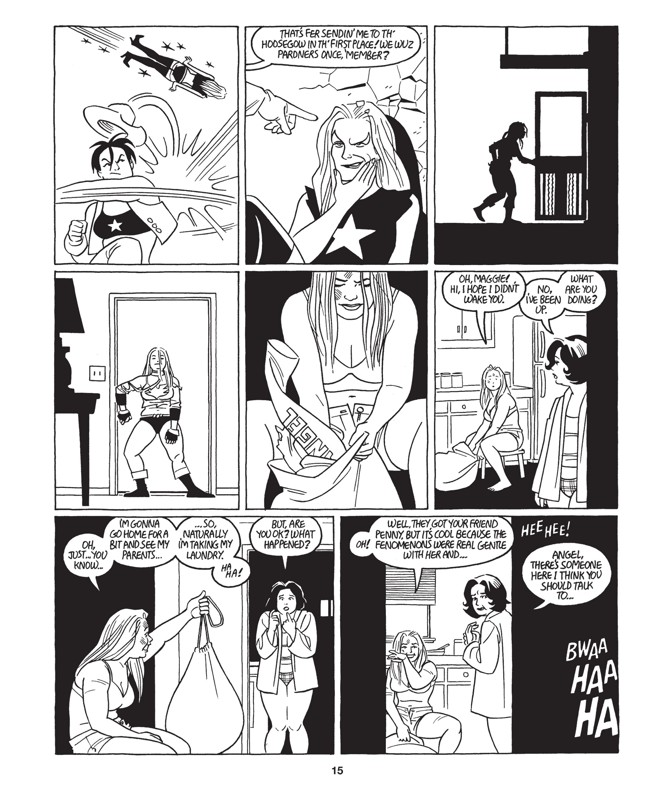 Read online Love and Rockets: New Stories comic -  Issue #2 - 17