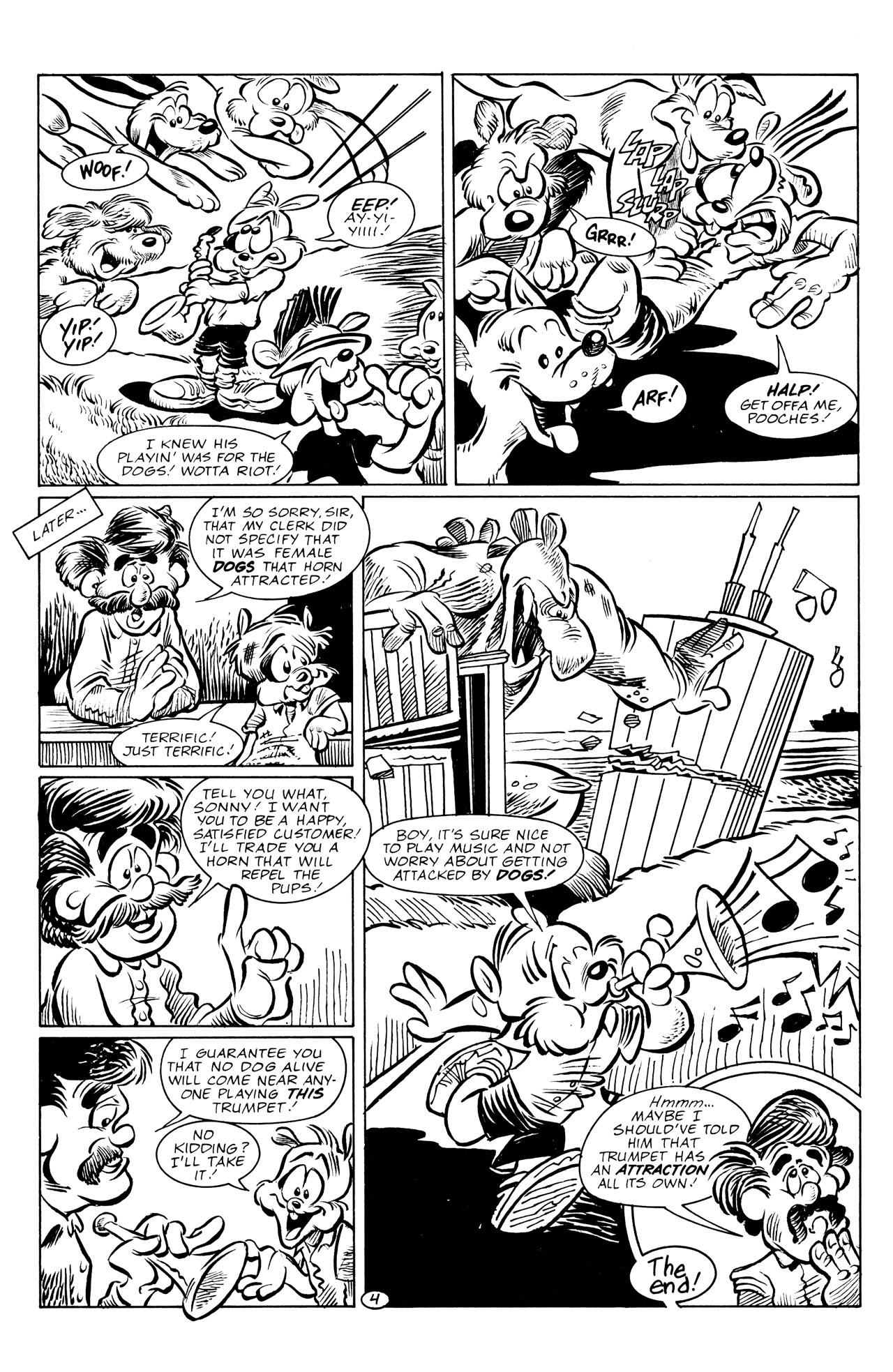Read online Adolescent Radioactive Black Belt Hamsters comic -  Issue #9 - 8