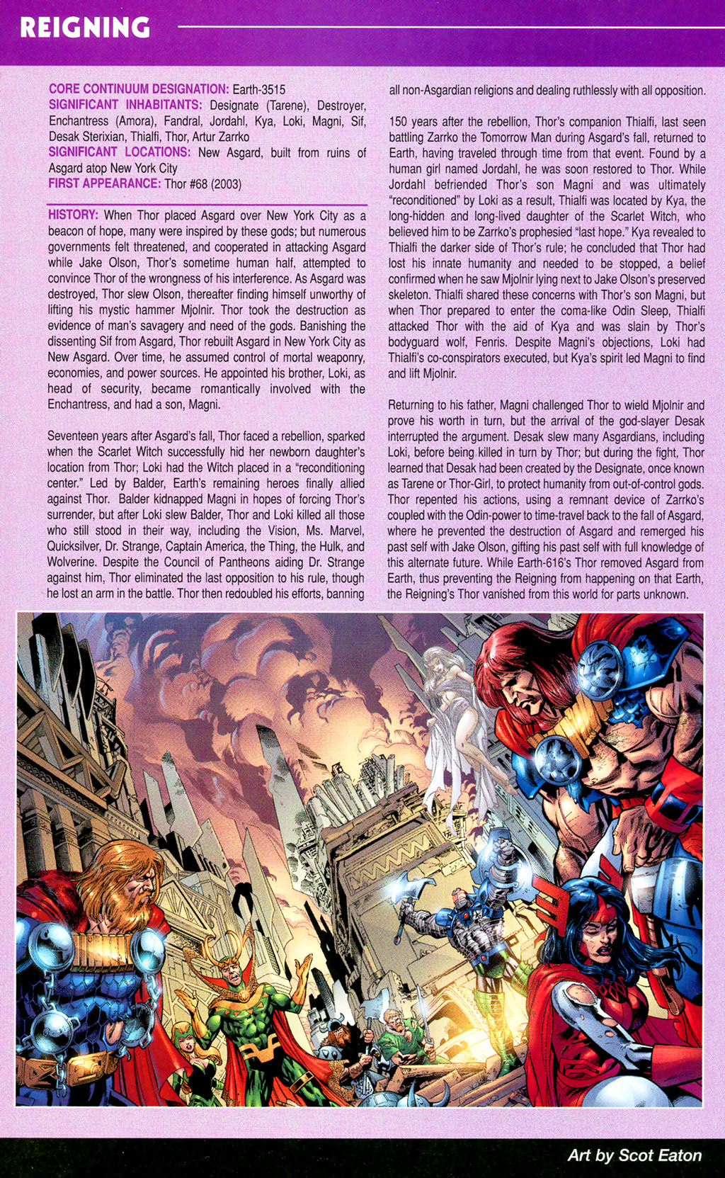 Official Handbook of the Marvel Universe: Alternate Universes 2005 Full #1 - English 32