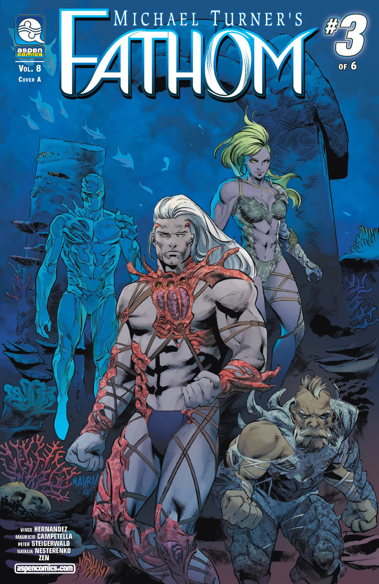 Read online Michael Turner's Fathom (2019) comic -  Issue #3 - 1