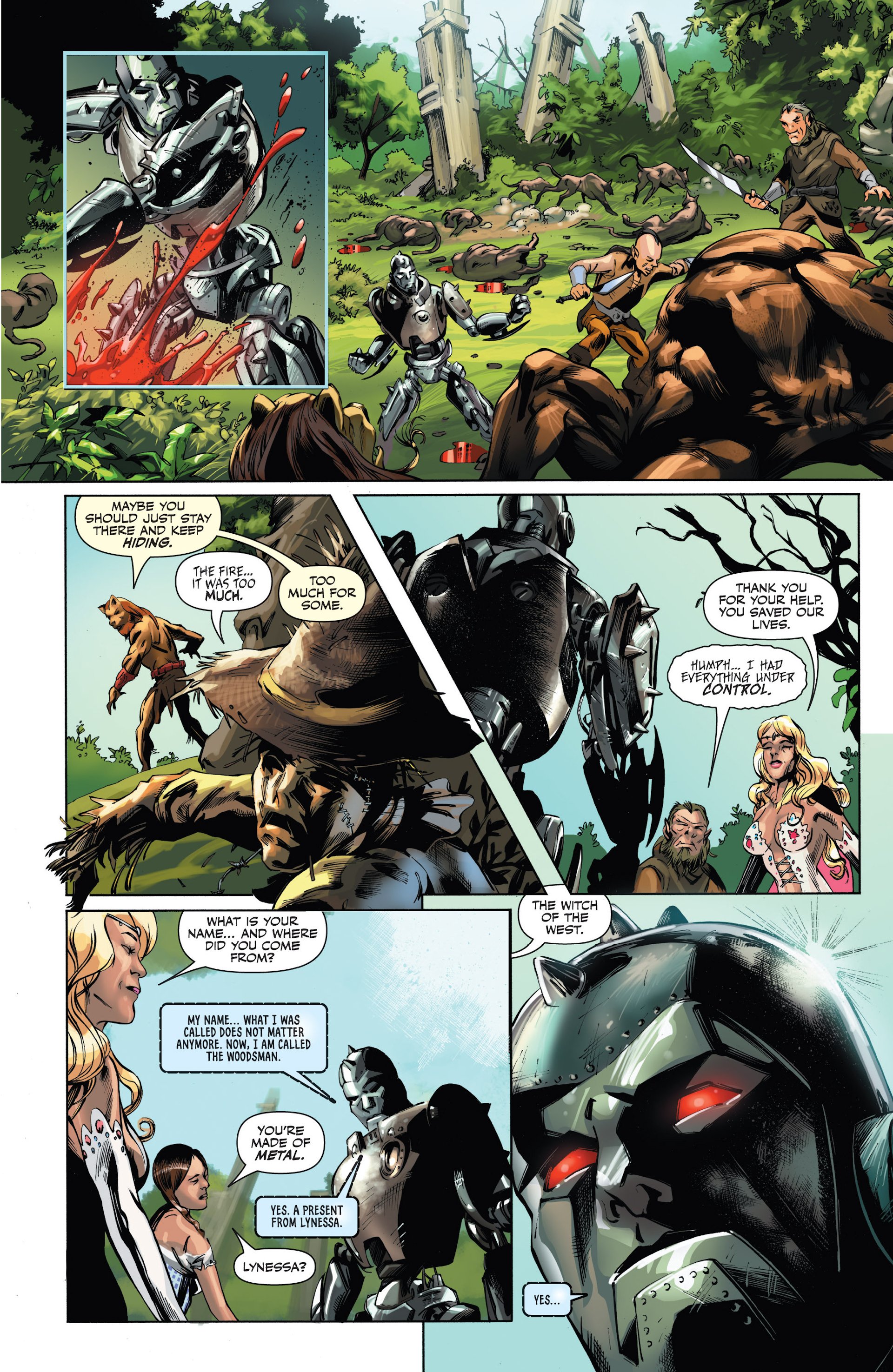 Read online Grimm Fairy Tales presents Oz comic -  Issue #3 - 11