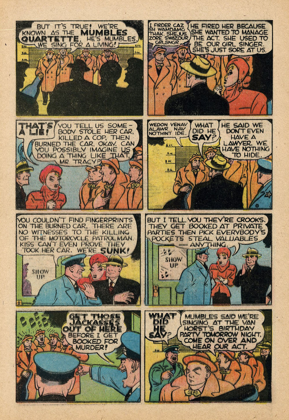 Read online Dick Tracy comic -  Issue #48 - 24
