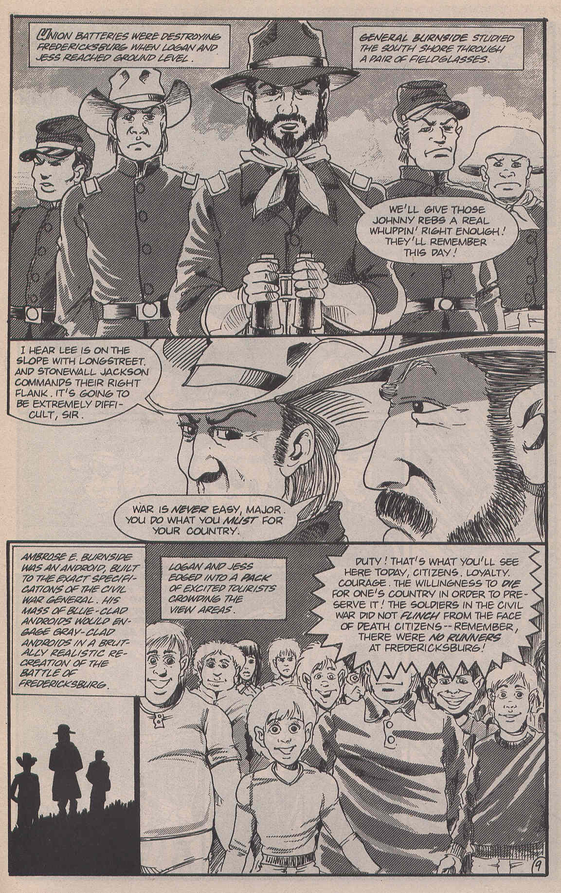 Read online Logan's Run (1990) comic -  Issue #5 - 11