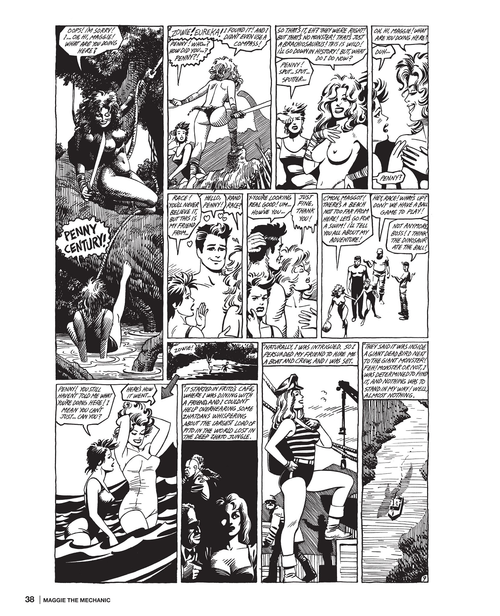 Read online Maggie the Mechanic: The Love & Rockets Library - Locas comic -  Issue # TPB (Part 1) - 38