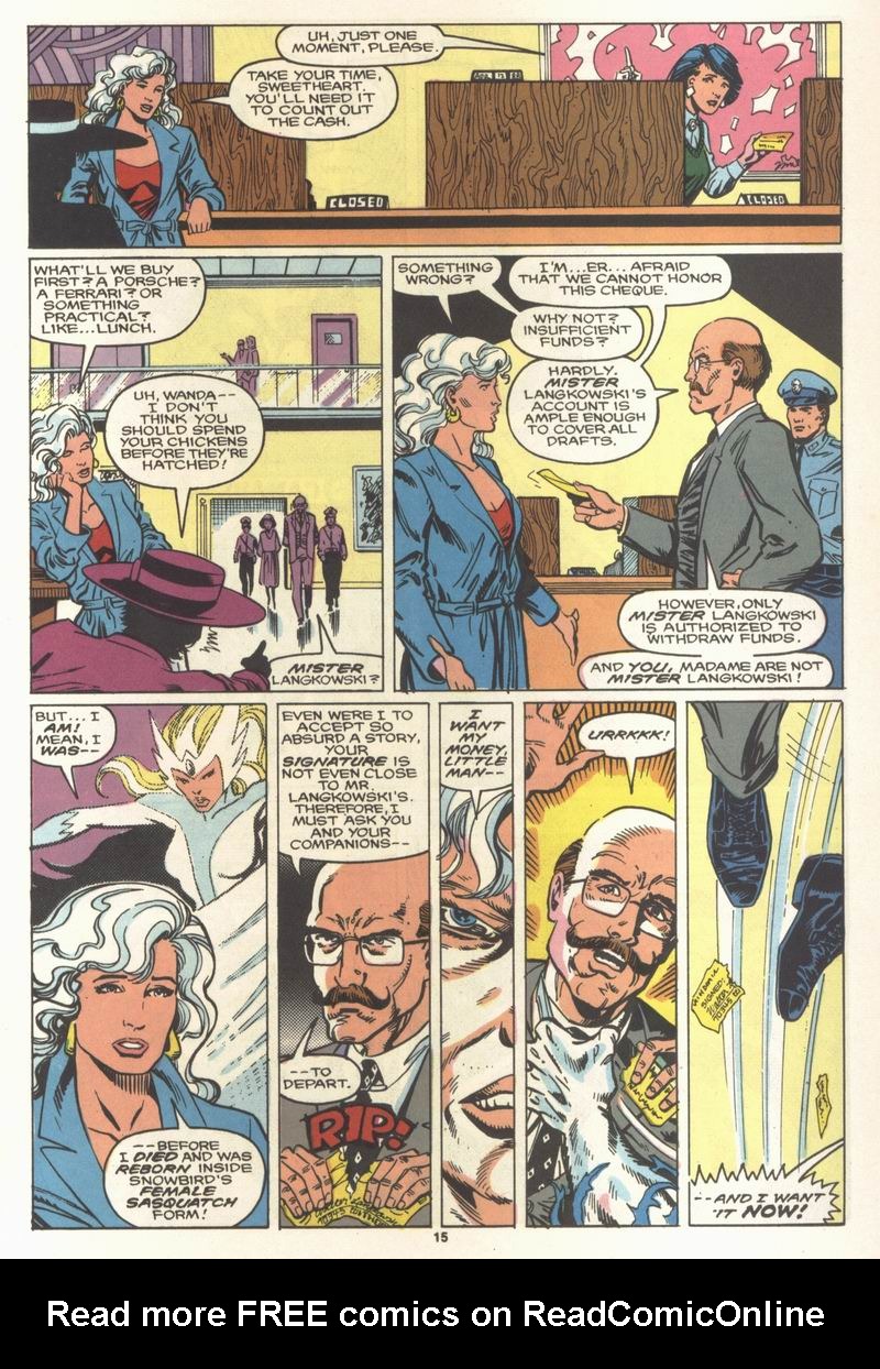Read online Alpha Flight (1983) comic -  Issue #61 - 17