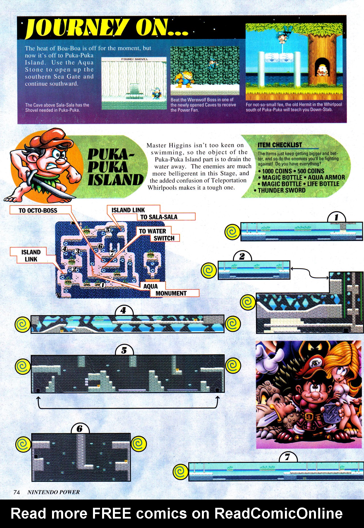 Read online Nintendo Power comic -  Issue #66 - 81