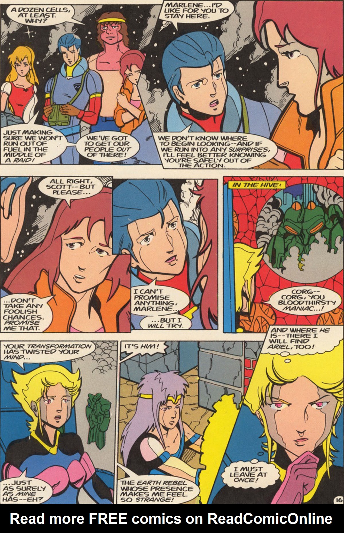 Read online Robotech The New Generation comic -  Issue #22 - 20