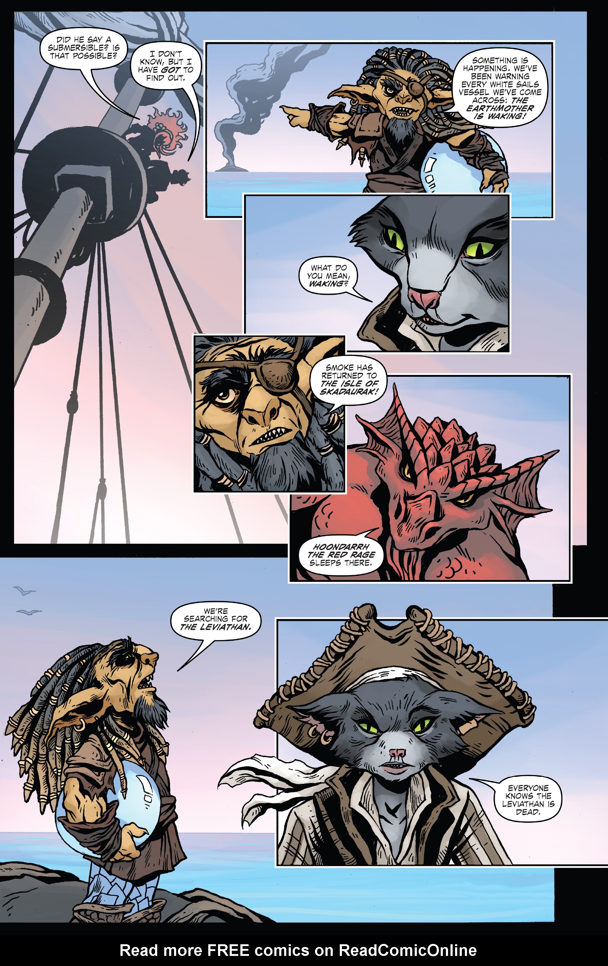 Read online Dungeon & Dragons: A Darkened Wish comic -  Issue #2 - 8