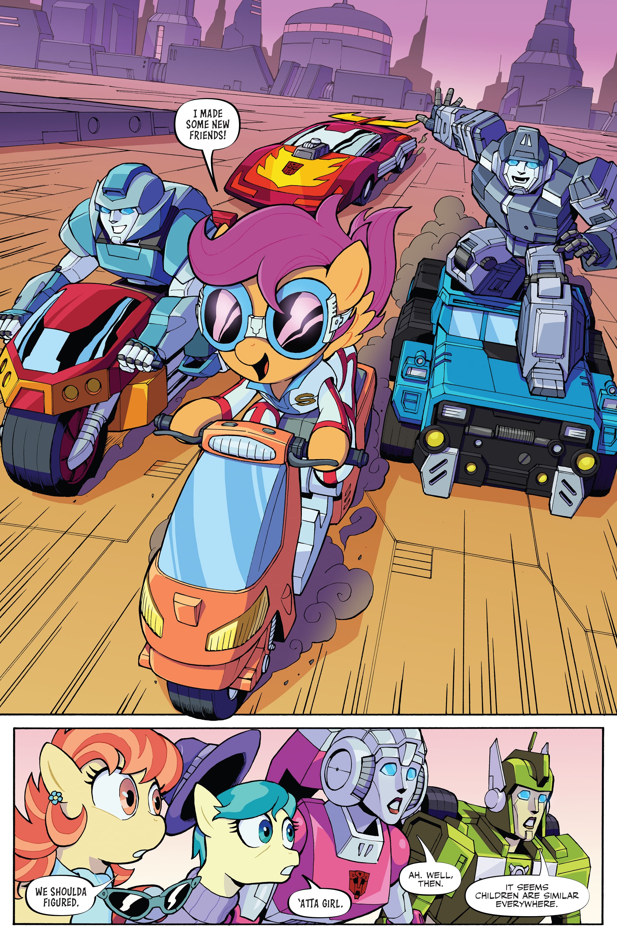 Read online My Little Pony/Transformers II comic -  Issue #1 - 23