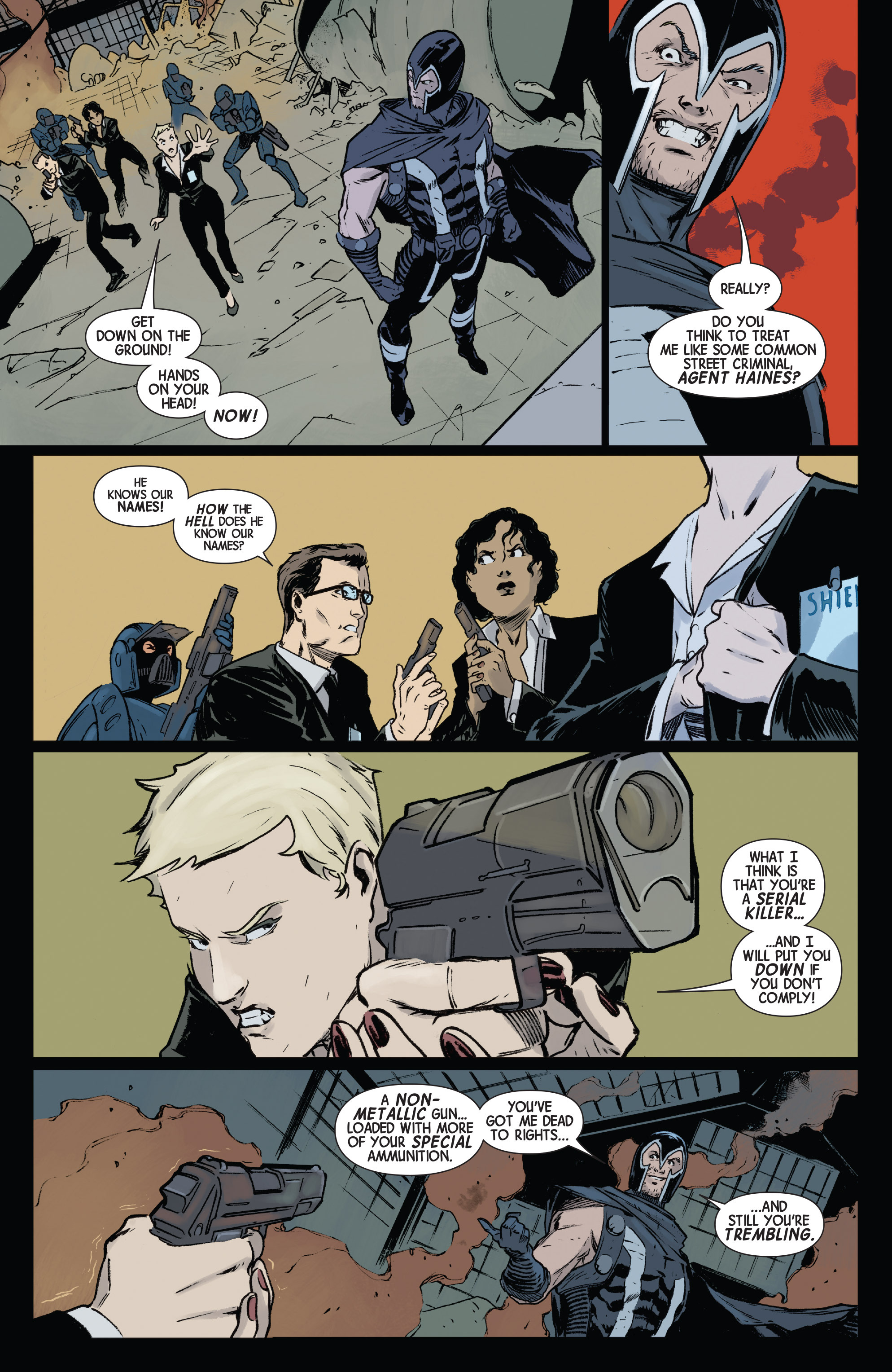 Read online Magneto comic -  Issue #8 - 19