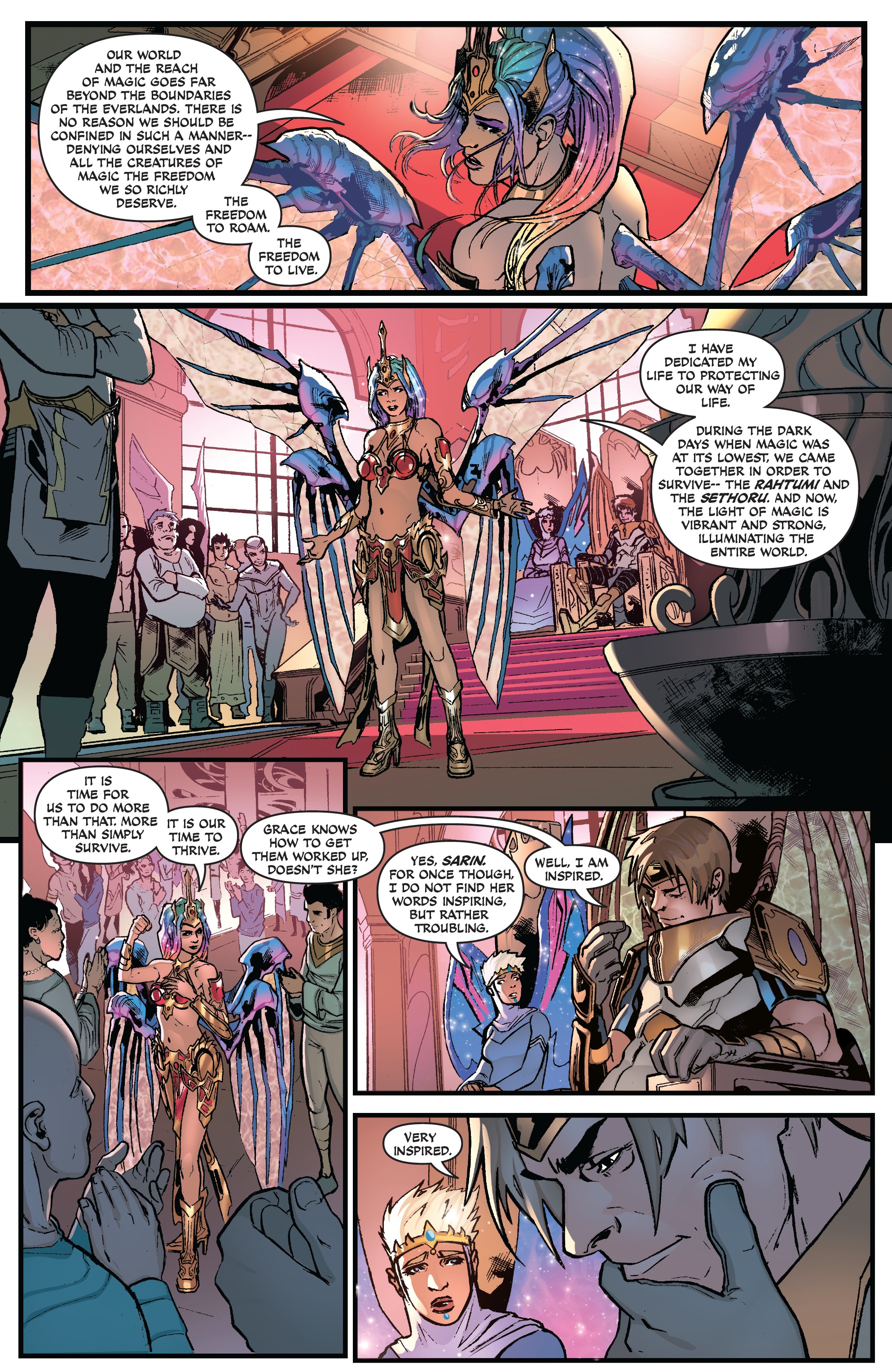 Read online Soulfire comic -  Issue #1 - 9