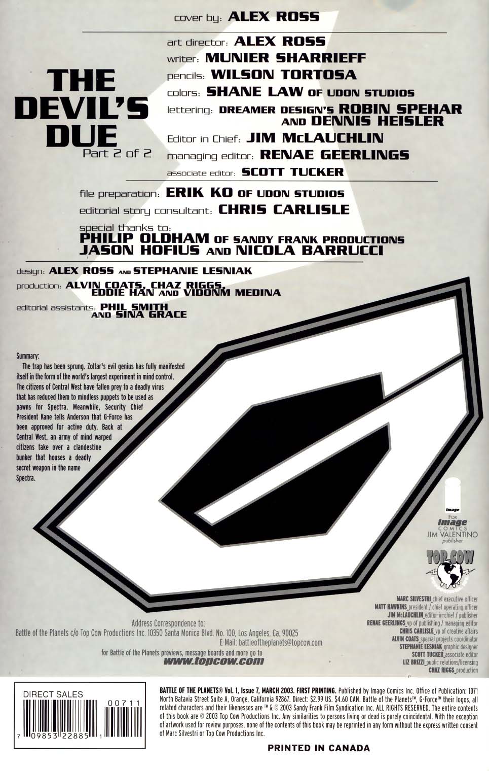 Read online Battle of the Planets comic -  Issue #7 - 2
