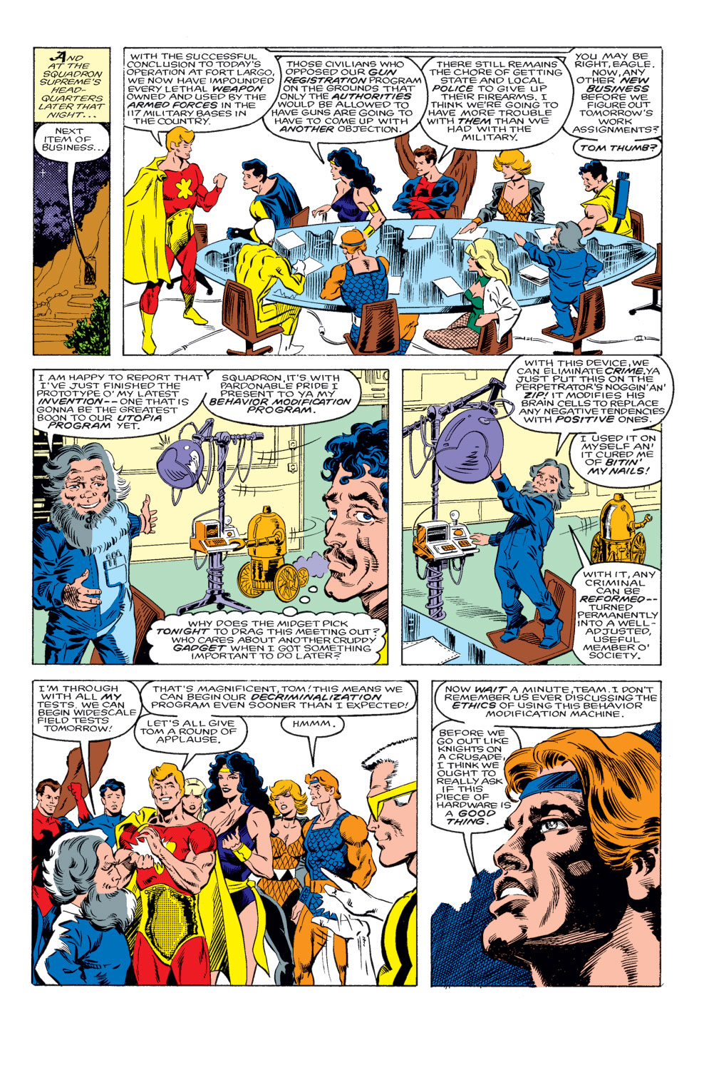 Read online Squadron Supreme (1985) comic -  Issue #4 - 15