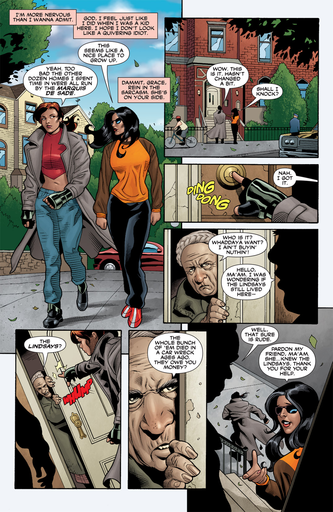 Read online Outsiders: Five of a Kind comic -  Issue # Issue Wonder Woman-Grace - 11