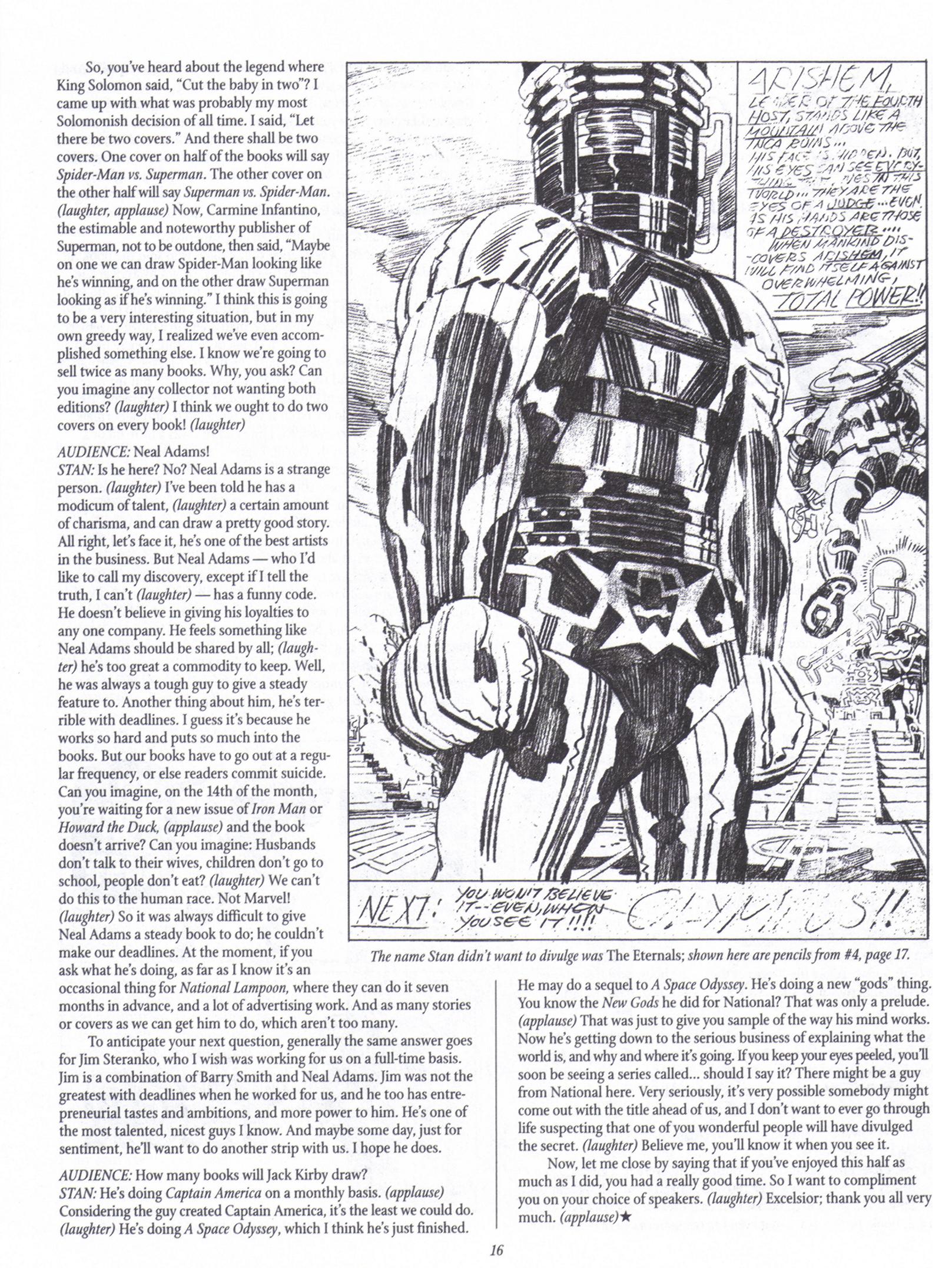 Read online The Jack Kirby Collector comic -  Issue #18 - 16