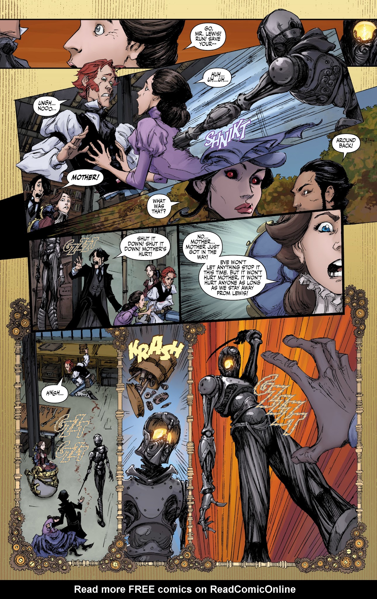 Read online Lady Mechanika: The Clockwork Assassin comic -  Issue #3 - 21