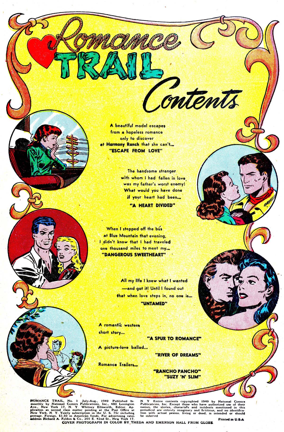 Read online Romance Trail comic -  Issue #1 - 3