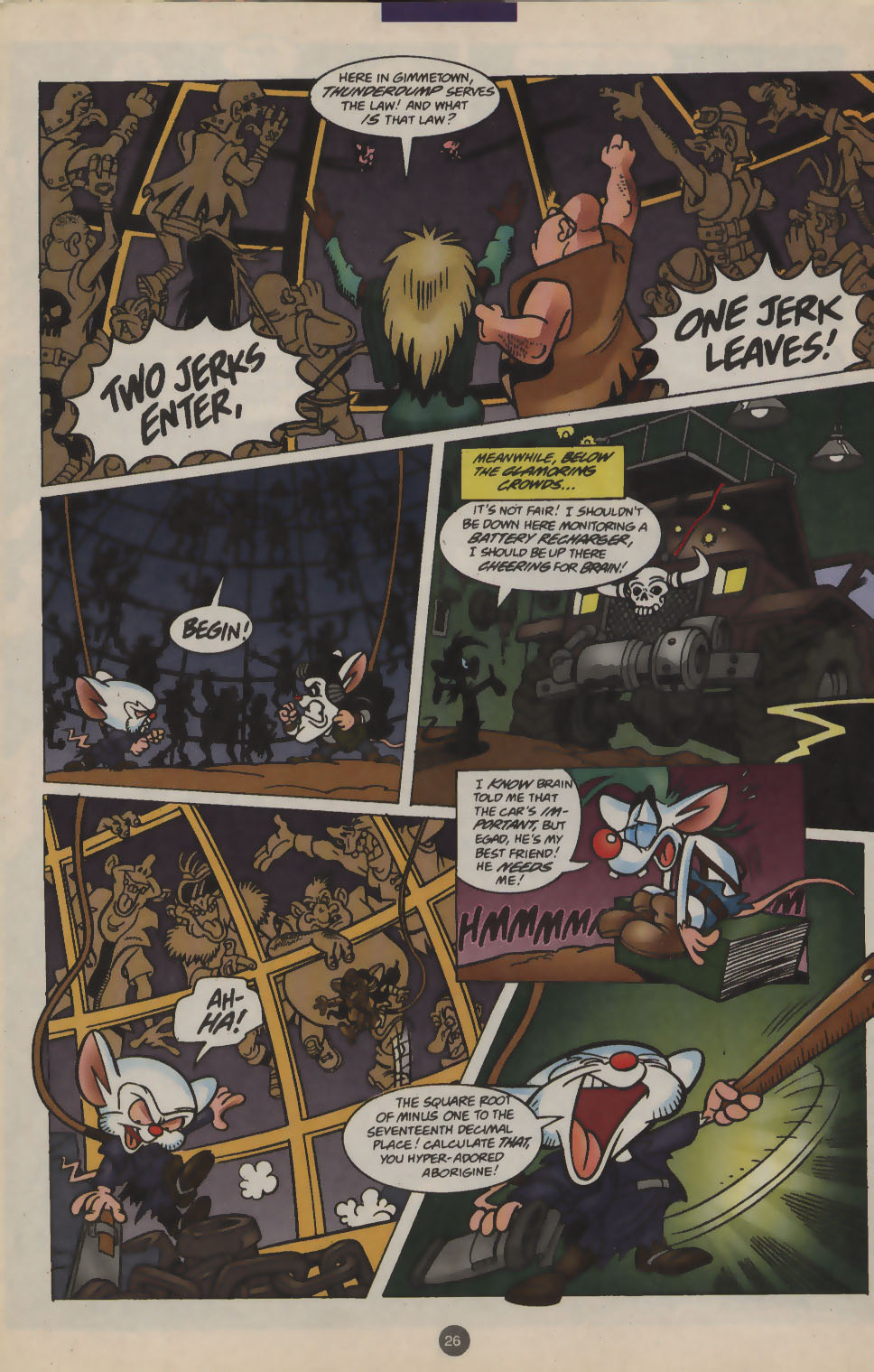 Read online Pinky and The Brain comic -  Issue #10 - 21