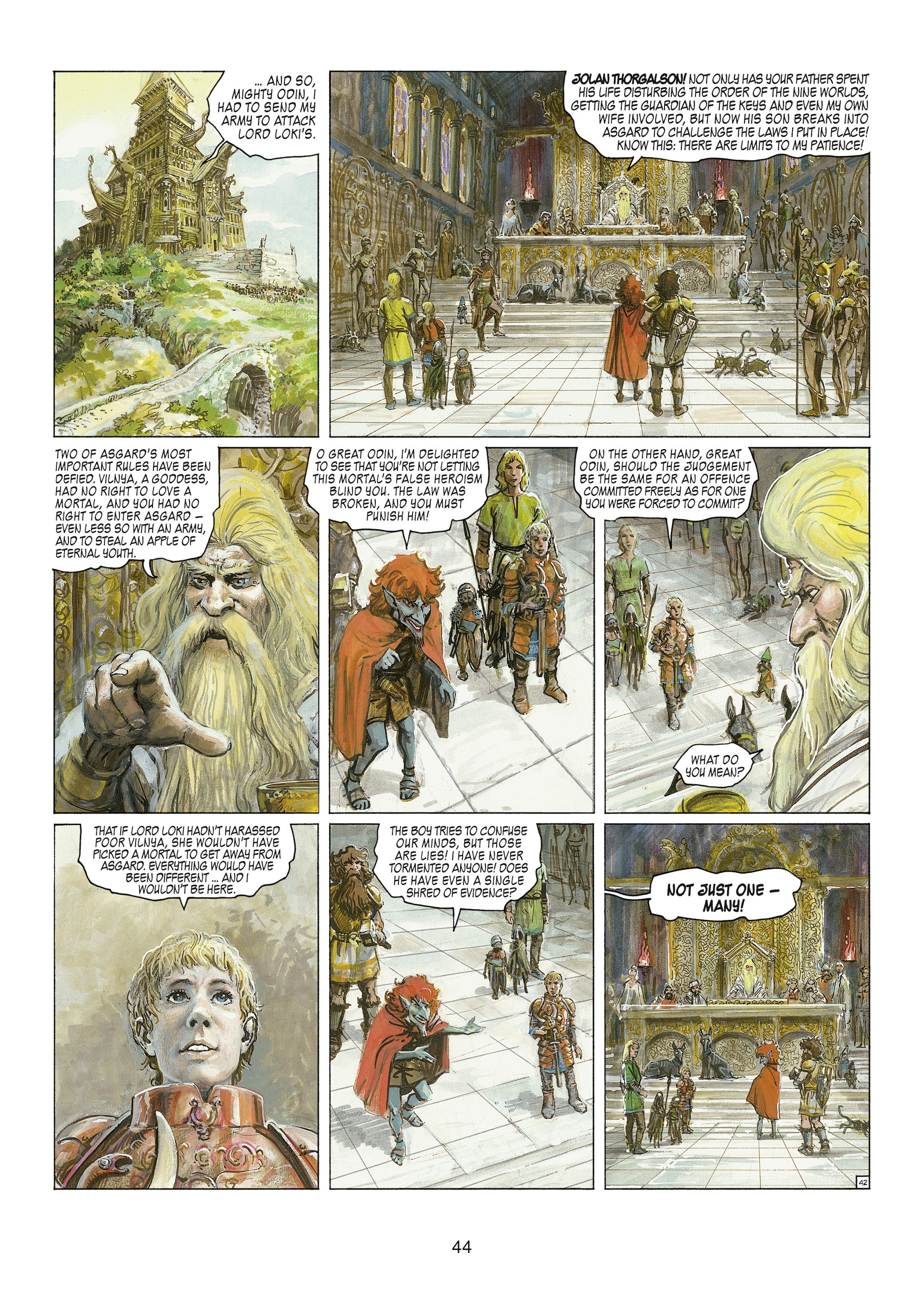 Read online Thorgal comic -  Issue #24 - 46