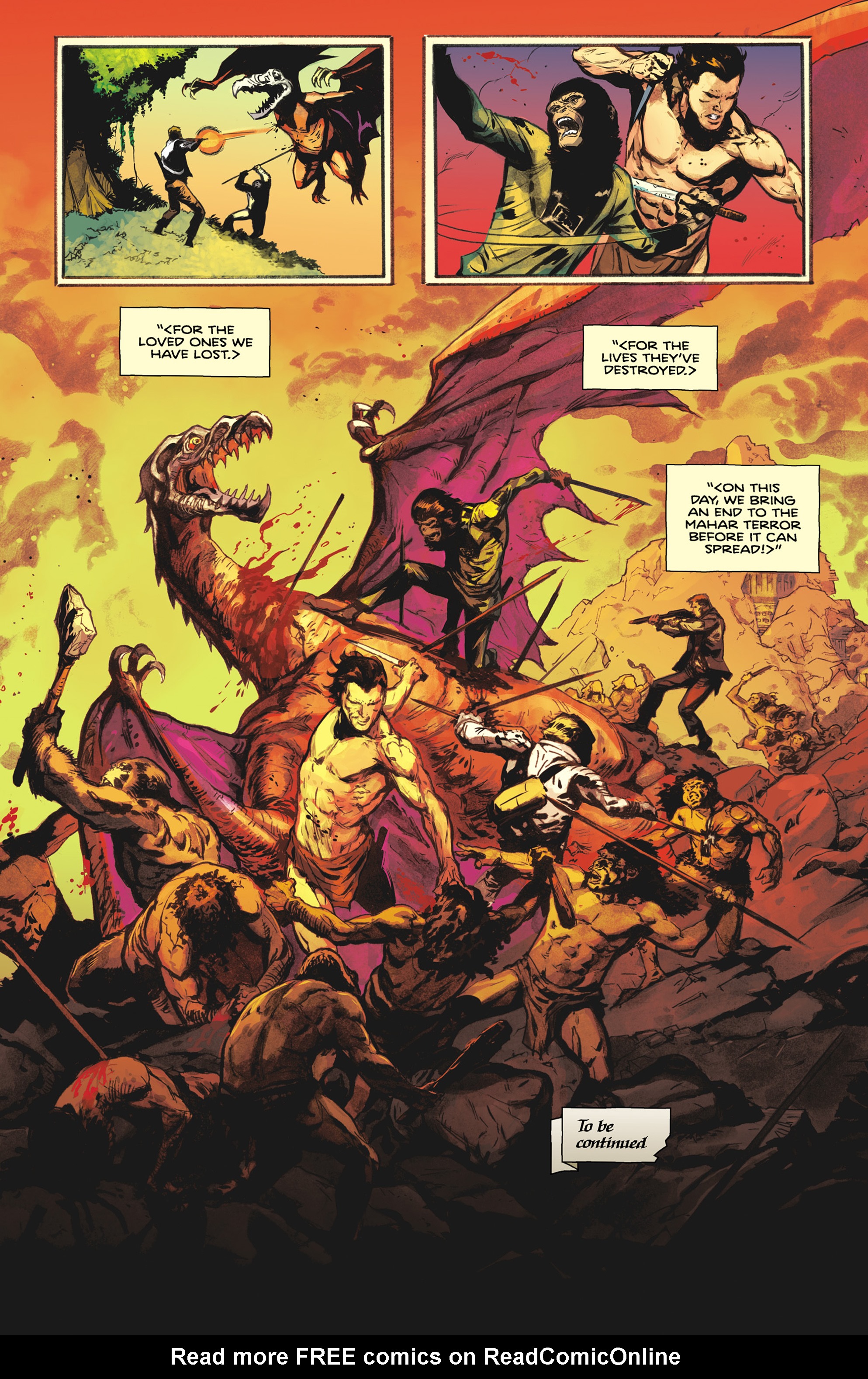 Read online Tarzan On the Planet of the Apes comic -  Issue #3 - 24