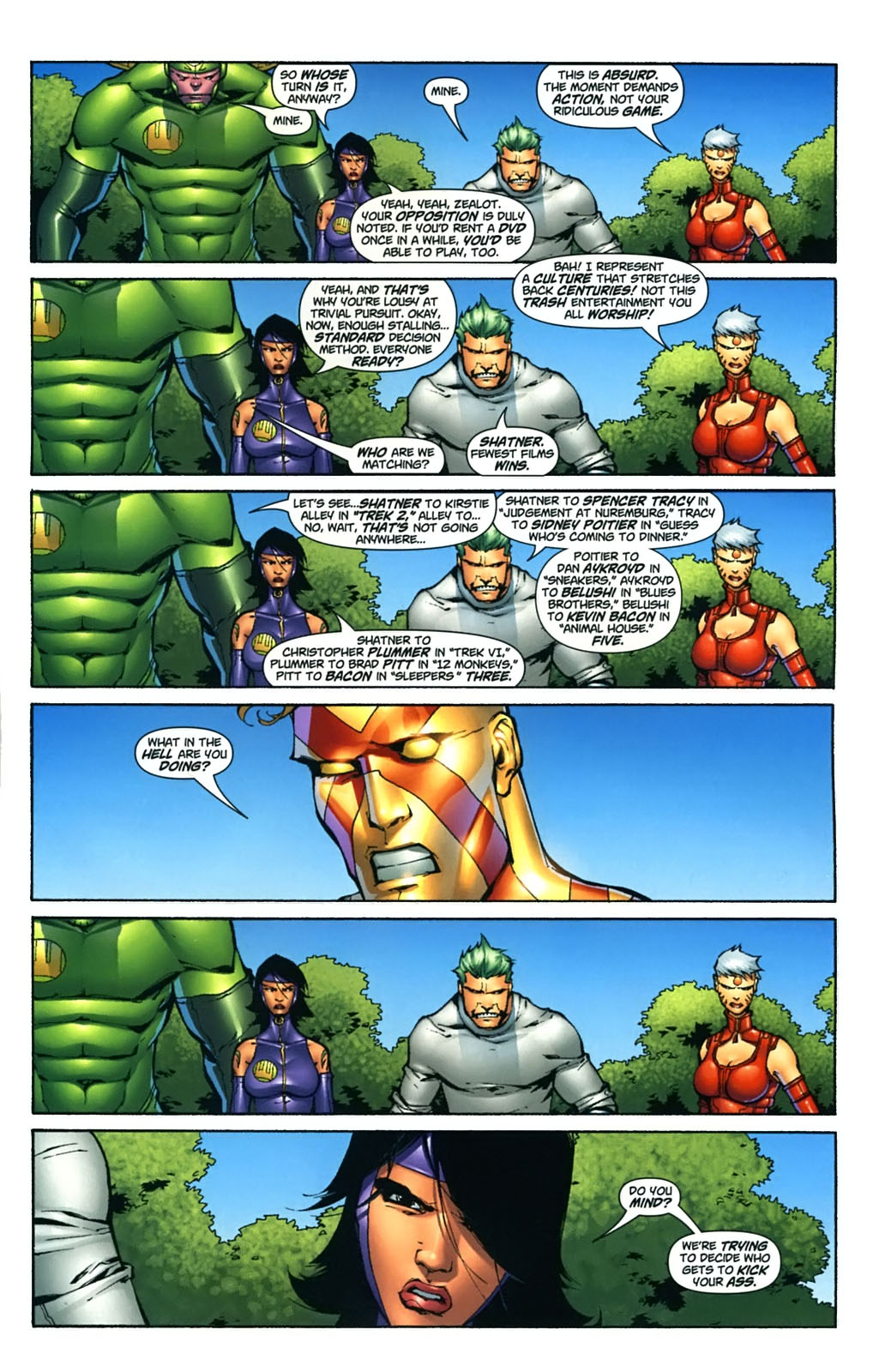 Read online Captain Atom: Armageddon comic -  Issue #4 - 4