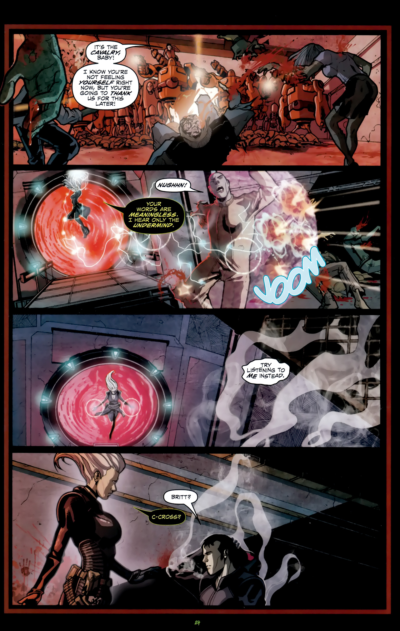 Read online Infestation comic -  Issue #1 - 27