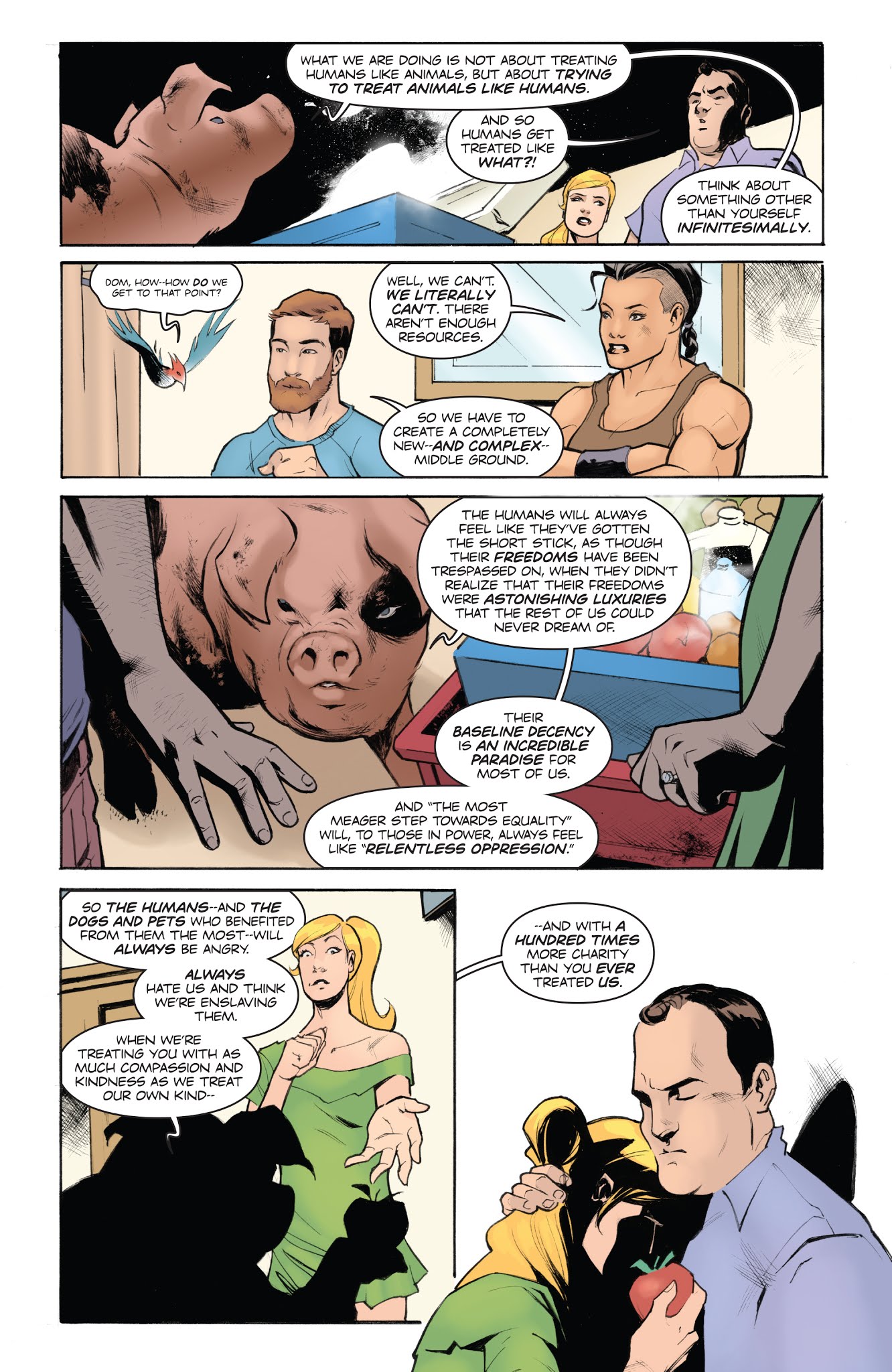 Read online Animosity: Evolution comic -  Issue #6 - 9